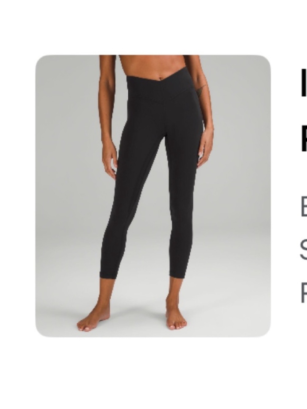 Lululemon Athletica Align V Waist Leggings